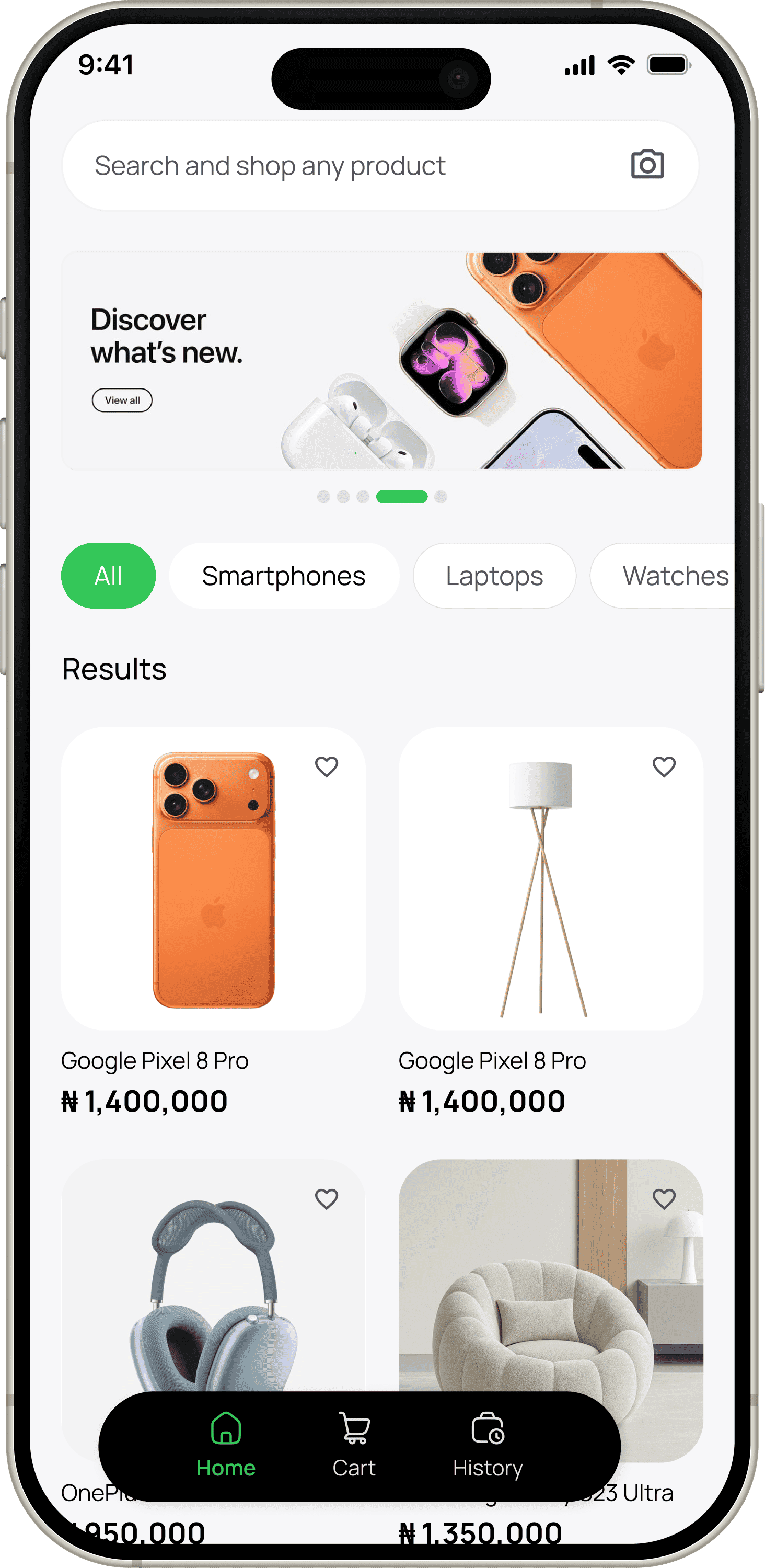 Credla app on iPhone