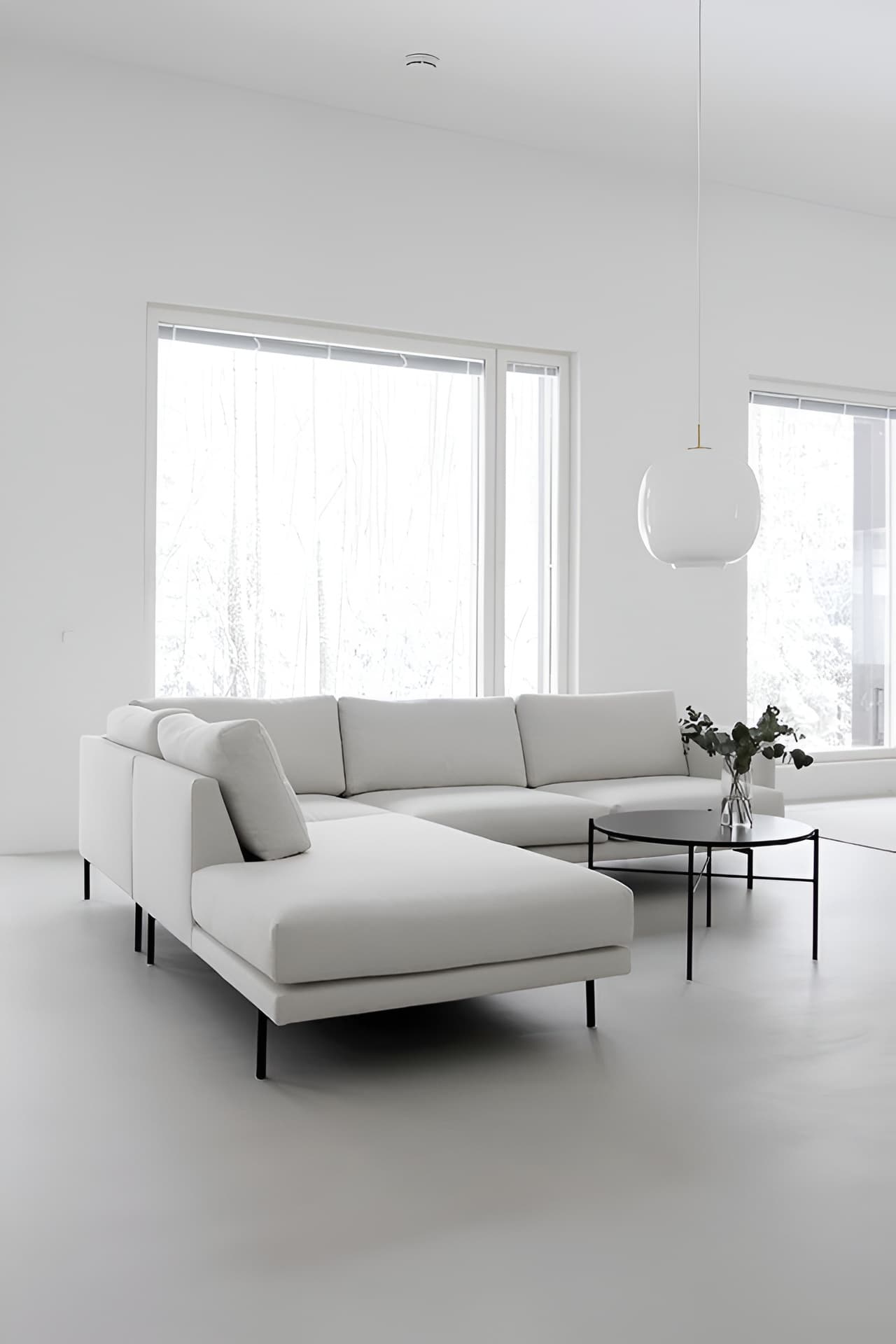 Modern living room interior