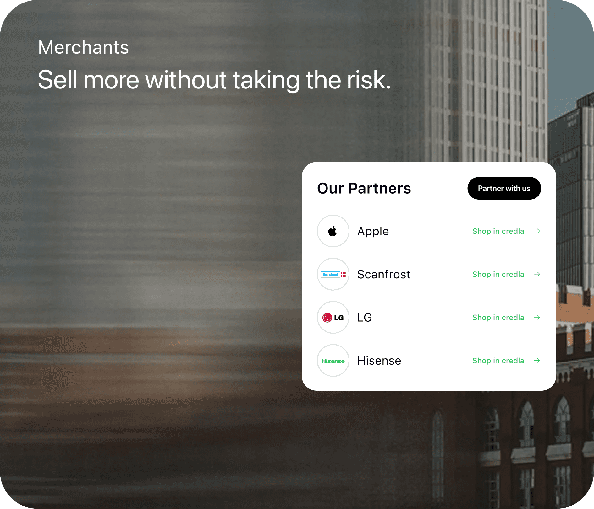 Instalments — Own what you need without paying everything upfront